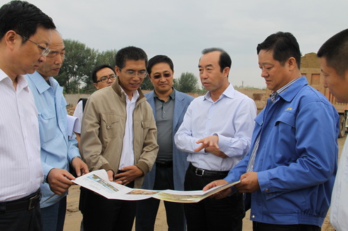 李广林董事长调研银川热电公司供热项目