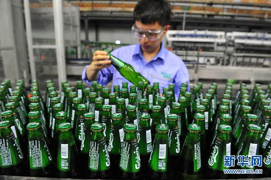 宁夏首条德国KHS无菌啤酒灌装生产线竣工投