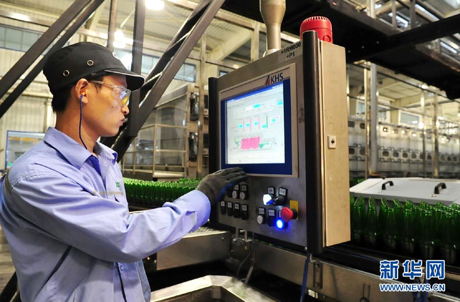 宁夏首条德国KHS无菌啤酒灌装生产线竣工投