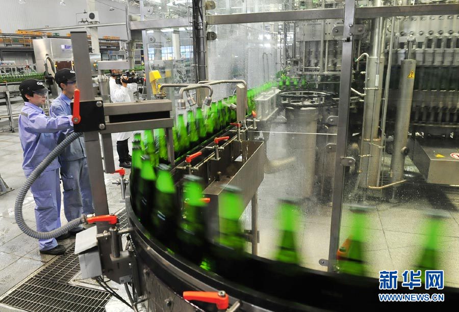 宁夏首条德国KHS无菌啤酒灌装生产线竣工投