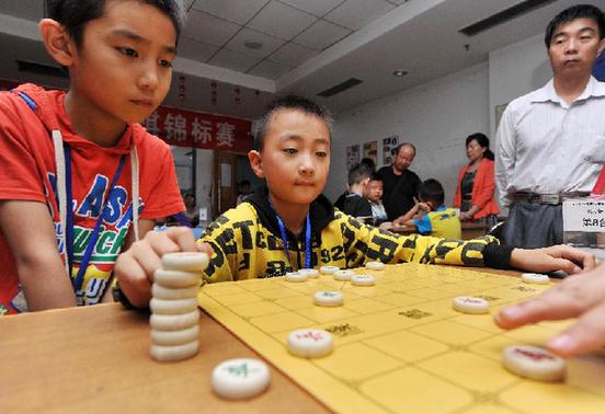 宁夏暑期青少年象棋大赛开赛