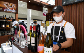 贺兰山下葡萄美酒展销热