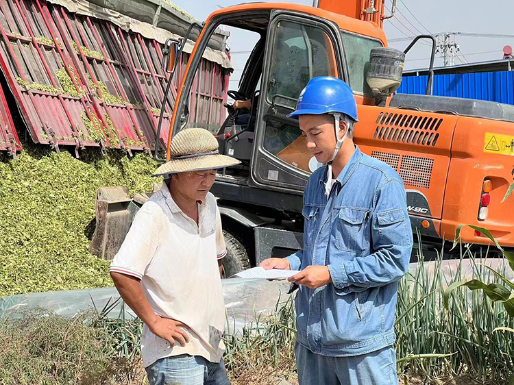 主動服務助秋收 顆粒歸倉有保障